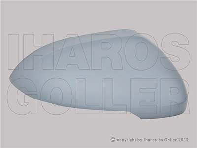 VW Passat 2019-2023 - Külső tükör borítás jobb, alapozott