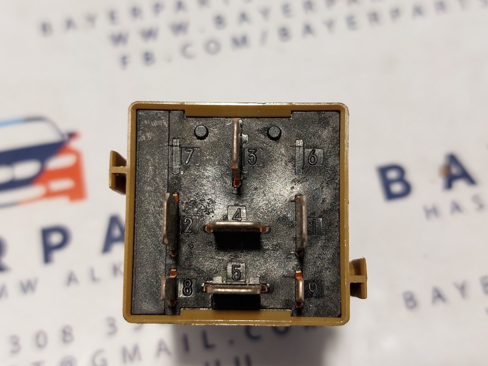 BMW E36 E46 E39 E60 E61 E63 E64 E38 E83 E53 X3 X5 E52 gyári barna relé 3. kép