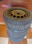 VW SEAT SKODA 16" LEMEZFELNI 5X112 GARNITÚRA TÉLI GUMIVAL 