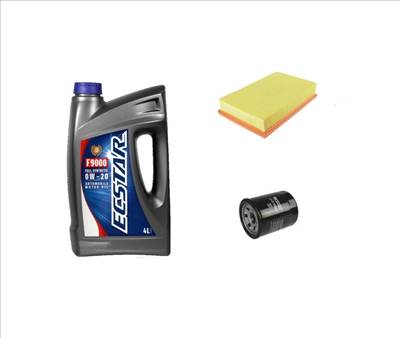 Suzuki Wagon R olajcsere szett 1.3 G13BB motorszám, levegőszűrő, olajszűrő, Suzuki gyári motorolaj E