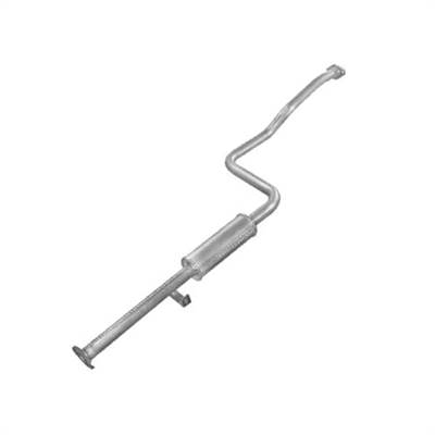 Suzuki Swift kipufogó dob sedan középső 1.3 1990-2003 Lengyel Polmo gyártmányban (K25.03, 14260-66E2