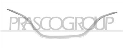 Renault Kadjar 2015-2018 - Díszléc hűtőrácsra alsó, króm