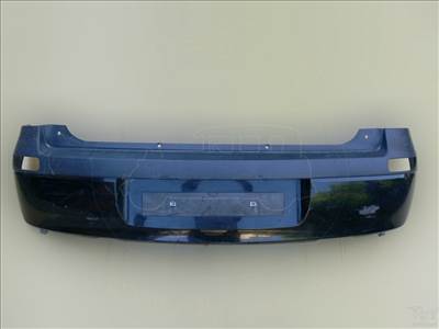 Opel Corsa C 2000-2006 - lökhárító, hátsó, fényezett, üres, -03, sérült!