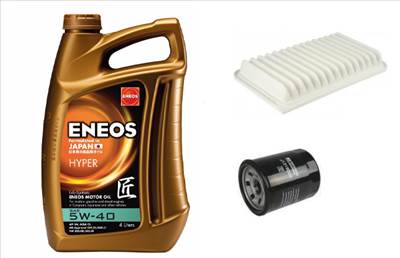 Suzuki Swift IV 2010.10-2017.05 olajcsere szett 1.2 benzin levegőszűrő, olajszűrő, Eneos Premium Hyp