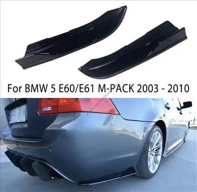 BMW E60 E61 M paket hátsó lökhárító alsó toldat