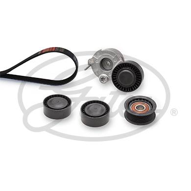 GATES K056PK2520 - hosszbordás szíj készlet AUDI PORSCHE VW