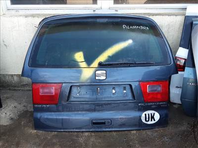Seat Alhambra 2000-2010 csomagtérajtó kompletten. Angol lámpa van benne
