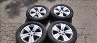  Kia Sportage 17" gyári alufelni szett, még éppen használható nyári gumikkal eladó! 52910-3U200