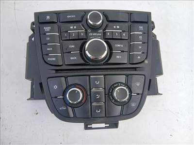 Opel Astra J 2009-2015 Közép konzol Cd 400 Plus Középkonzol Vezérlő Panel 13444592