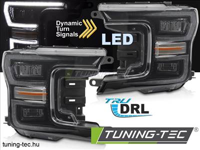 Ford F 150 FORD F150 MK13 17-20 FULL LED DRL BLACK Tuning-Tec