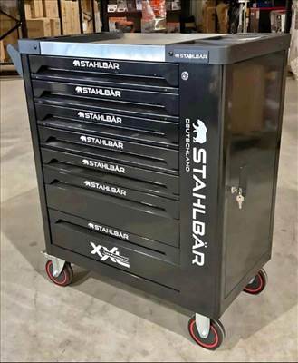 uj 7 fiokos szerszámos kocsi , szerszámokkal eladó