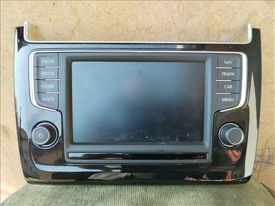 Volkswagen Polo V 6c gyári fejegység navigáció 6c0919603