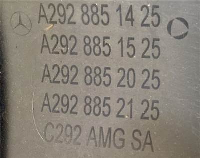 Mercedes W292 GLE lökhárító diffúzor  a2928851425