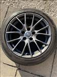  5x114.3 lyukosztású 17" használt OZ alufelni, rajta 235/45 használt nyári gumi 