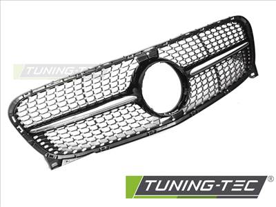 MERCEDES GLA X156 (13-16) BLACK-CHROME DAIMOND STYLE Tuning-Tec Hűtőrács