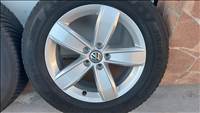 3.Gyári, VW Tiguan 17”/CORVARA/  alufelni,2db újszerű téli gumi