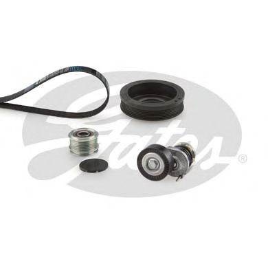 GATES K096PK1070 - hosszbordás szíj készlet AUDI SEAT SKODA VW