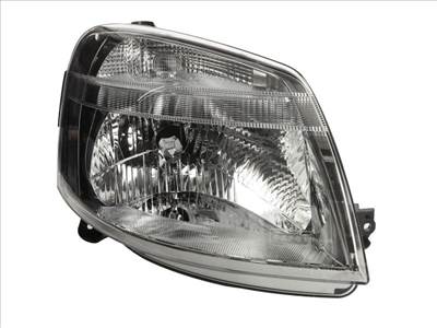 Citroen Berlingo 2002.01.11-2008.03.31, Peugeot Partner 2002.12.01-2008.03.31 utángyártott új jobb első fényszóró H4 (motorral) DEPO 6205ze