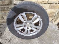  5x105 lyukosztású 15" használt (gyári felni) alufelni, rajta 195/65 újszerű Laufenn gumi 
