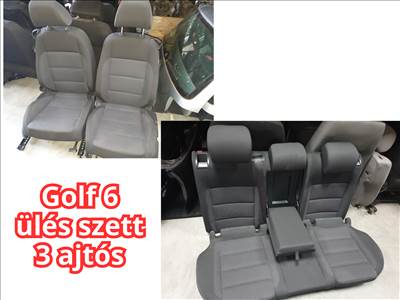 Volkswagen Golf VI ülésgarnitúra (3 ajtós) (29219)