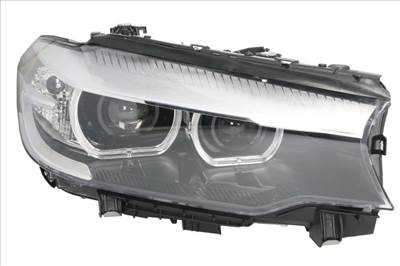 BMW 5 (G30-G31) 2017.02.01-2020.05.30 utángyártott új jobb első fényszóró Bi-LED (motorral) elektr.nélk. TYC 63117214952