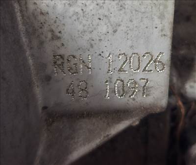 Volkswagen Golf VII A7 Typ 5G RGN Váltókód Manuál 6 rgn0rgn rgnrgn000