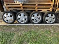 Gyári Mercedes alufelni és Bridgestone Turanza 2000km-t futott nyári gumi! 