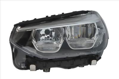 BMW X3 G01 2017.10.01-2021.07.30, X4 (G02) 2018.04.01-2021.07.30 utángyártott új bal első fényszóró H7/LED (motorral) DEPO 63117466131