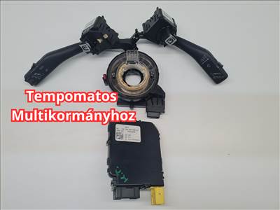 Volkswagen Golf VI tempomatos komplett kormánykapcsoló multikormányhoz (33359) 1k0953549cf 1k0959653c