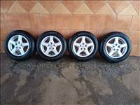 VW 15" ALUFELNI 5X112 NYÁRI 195/65R15 GUMIVAL OLCSÒN!!!