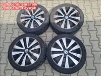 Golf VI 5x112 17" RONAL alufelni, 225/45 Continental négyévszakos és Berlin téli gumi szett (32156)