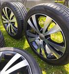 17" újszerű RC alufelni 5x110, rajta 225/45 használt nyári gumi gumi 