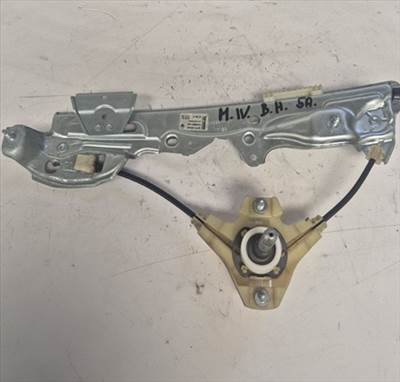 Renault Megane IV 5 ajtós bal hátsó ablakemelő szerkezet mechanikus 827212938R