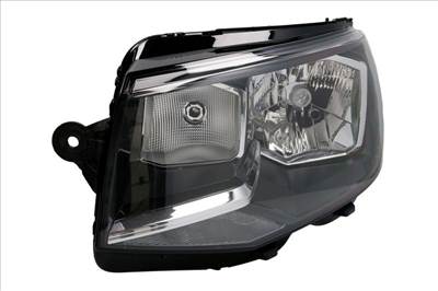 Volkswagen Transporter T6 2015.07.01-2020.01.31 utángyártott új bal első fényszóró H4 + nappali fény. (motorral) TYC 7e1941015l