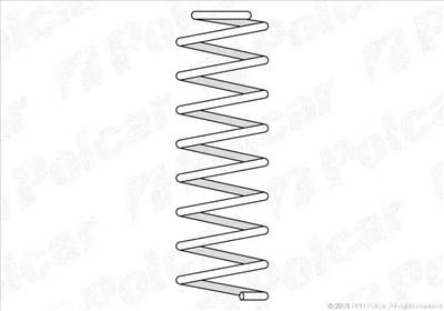 Alfa Romeo 155 hátsó spirálrugó