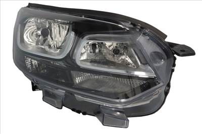 Citroen Jumpy, Spacetourer, Opel Vivaro C., Zafira Life utángyártott új jobb első fényszóró H1/H7 fekete házas (motorral) DEPO 9808567680
