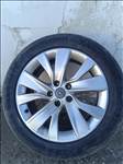  5x115 lyukosztású 18" újszerű (gyári felni) alufelni, rajta 235/50 használt Continental nyári gumi 