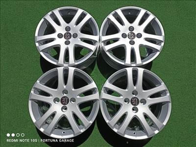 4x108 17"  Peugeot felújított alufelni garnitúra