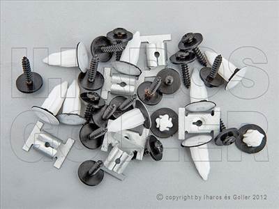 Peugeot Boxer 2014-2023 - Alsó motorvédőhöz rögzítő szett 32 db-os