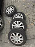  4x100 lyukosztású 16" használt (gyári felni) alufelni, rajta 205/55 újszerű Michelin nyári gumi