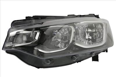 Citroen C-ELYSEE 2017- utángyártott új bal első fényszóró H1/H7 (motoros) DEPO 9817298480