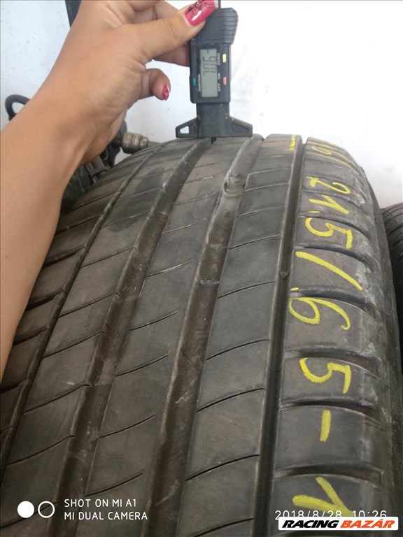 215/65 R17 Michelin nyári gumi 40000ft a 4db /146/ 4. kép
