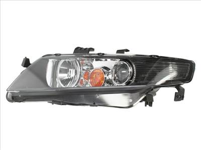 Honda Accord 2003.02.01-2005.12.30 utángyártott új bal első fényszóró DE 2H1 (motoros) DEPO 33151seag02