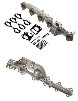 BMW 635d (E63, E64) kipufogó leömlő (M57D30, 306D5)