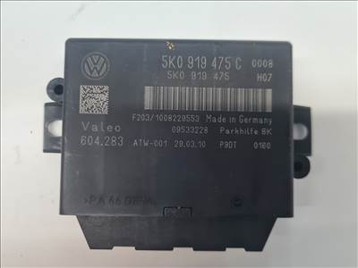 Volkswagen Golf VI tolatóradar elektronika (33374) 5k0919475c