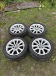  5x120 lyukosztású 18" újszerű (gyári felni) alufelni, rajta 245/45 használt Kumho nyári gumi 
