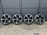  5x112 lyukosztású 21" újszerű (gyári felni) alufelni, rajta 275/30 új Pirelli nyári gumi gumi 