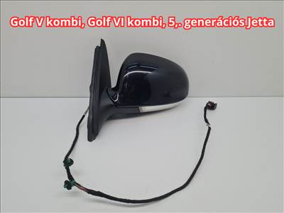 Volkswagen Golf VI kombi, Golf V kombi, Jetta V bal visszapillantó tükör LC9X (34866)