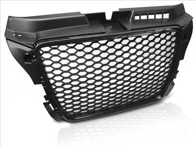Audi A3 (8P) 8P AUDI A3 (8P) 2008-2012 RS LOOK Fényes Fekete hűtőrács  grau67
