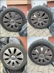  5x112 lyukosztású 16" újszerű (gyári felni) alufelni, rajta 205/55 újszerű Hankook nyári gumi